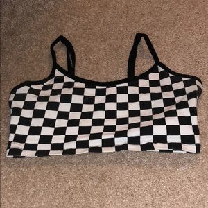 checkered tank